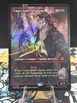 MTG: TMNT - Casey Jones, Vigilante (0286) (Showcase) Foil - Image 1