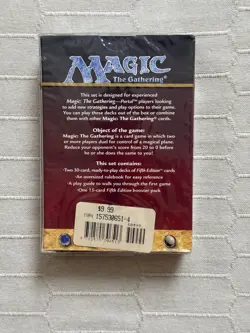 Magic the Gathering MTG - 5th Edition 2 Player Starter Set Factory Sealed - Image 4