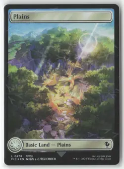 Plains (Chocobo Track Foil) L Commander: FINAL FANTASY 478 NM - Image 1