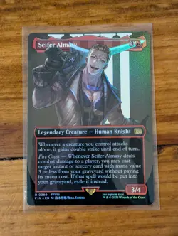 Seifer Almasy 0389 (Borderless Foil) MTG: Final Fantasy NM+ - Image 1
