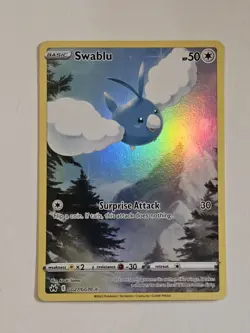 Swablu GG27/GG70 Crown Zenith Galarian Gallery Pokemon Full Art ✨MINT - Image 1