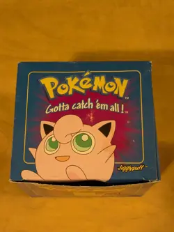 1999 Burger King Pokemon JIGGLY PUFF 23K Gold Card PokeBall Blue Sealed Pokeball - Image 5