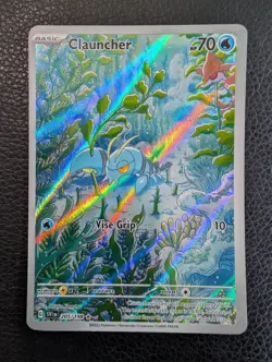 Clauncher - 205/198 Scarlet & Violet Base Set (Pokemon) Illustration Rare - Image 1