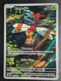 Yanma - 183/182 Destined Rivals (Pokemon) Illustration Rare (NM) - Image 1