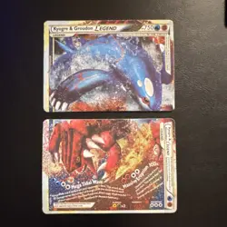 Pokemon Kyogre & Groudon LEGEND Set 2 Card Lot Nintendo English - Image 1