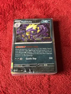 SEALED Pokemon Toxtricity 017 Phantasmal Flames Prerelease Build & Battle Deck - Image 1