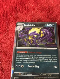 SEALED Pokemon Toxtricity 017 Phantasmal Flames Prerelease Build & Battle Deck - Image 3