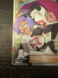Jessie & James (Full Art) 68/68 Hidden Fates Holo - Image 5