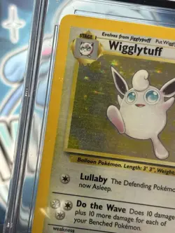 ERROR Wigglytuff 16/64 Jungle Holo CGC 7.5 Pokemon - Image 2