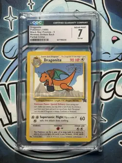 ERROR Dragonite (Movie Promo) 05/53 Wotc Promo Regular Pokemon CGC 7 - Image 1