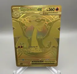 Mega Charizard X EX 130/094 Gold Hyper Rare - Phantasmal Flames Pokemon TCG - NM - Image 1