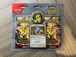 Pokemon TCG | Ascended Heroes | 2 Pack Collection Blister | Larry's Komala - Image 1