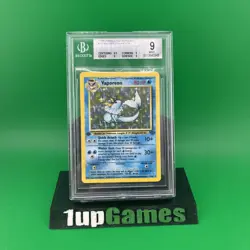 1999 Pokemon Jungle 1st Edition #12 Vaporeon Holo RARE BGS 9 MINT VINTAGE - Image 1
