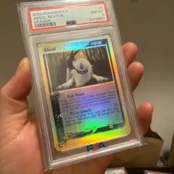Pokemon Absol Reverse Holo PSA 8 ex Dragon 1/97 2003 - Image 2