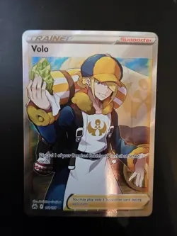 ✨ Pokemon TCG Volo 151/159 – Full Art Trainer – Crown Zenith – NM ✨ - Image 1