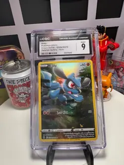 CGC 9 Mint Riolu – Crown Zenith Galarian Gallery (Holo) | Pokemon 2023 GG26 - Image 2