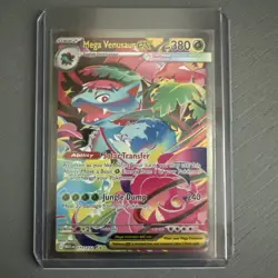 Pokemon Mega Venusaur EX 177/132 Mega Evolutions Special Illustration Rare NM - Image 1