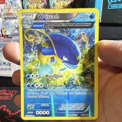 Pokemon Whiscash Rare Reverse Holo 41/160 XY Primal Clash Alpha Growth 110 HP - Image 1