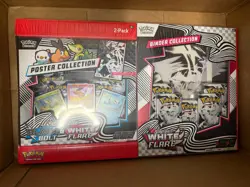 Pokemon Binder + Poster Collection Black Bolt White Flare - Image 1