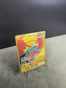 Roaring Moon EX 262/182 SV04: Paradox Rift Gold Secret Rare Pokemon TCG NM 🔥 - Image 5