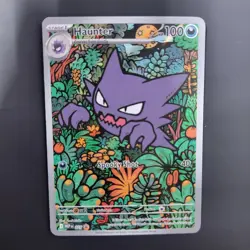 Pokemon TCG Haunter 027 Mega Evolution Black Star Promo Near Mint Holo - Image 3