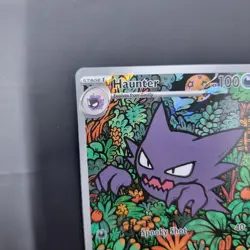 Pokemon TCG Haunter 027 Mega Evolution Black Star Promo Near Mint Holo - Image 4