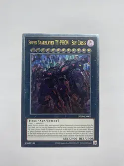 Yu-Gi-Oh OP30-EN003 Super Starslayer TY-PHON Sky Crisis Ultimate Rare - Image 1