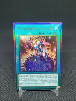 Magician’s Salvation RA01-EN068 Prismatic Ultimate Rare 1st Edition NM Yugioh - Image 1
