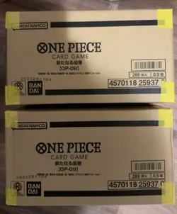 Japanese OP09 One Piece Card The Four Emperors Booster Box Case Sealed - Image 1
