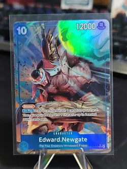 One Piece Edward.Newgate (Alternate Art) OP13-042 Carrying On His Will Foil - Image 1