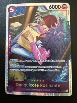 One Piece Donquixote Rosinante OP10-072 Royal Blood Foil 5 Cost 6000 Power - Image 1