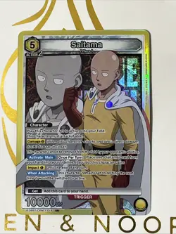 Union Arena One Punch Man Saitama SR With An AP - Image 2