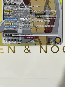 Union Arena One Punch Man Saitama SR With An AP - Image 3