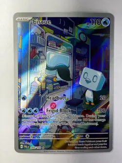 Pokemon: Eiscue Illustration Rare IR Full Art Holo 205/193 - Image 1