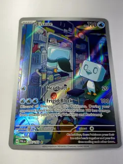 Pokemon: Eiscue Illustration Rare IR Full Art Holo 205/193 - Image 2
