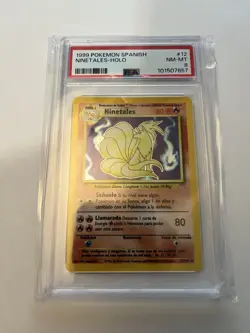 1999 Pokemon Ninetails PSA 8 SPANISH Base Set - Image 1