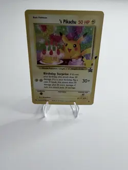 Pokemon Birthday Pikachu Holo (CEL WP 24) Celebrations Promo - English - Image 2