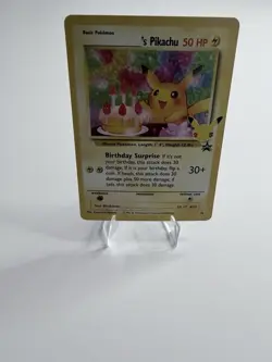 Pokemon Birthday Pikachu Holo (CEL WP 24) Celebrations Promo - English - Image 3