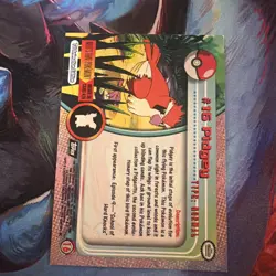 #16 Pidgey Pokemon 1999 Topps TV - Image 2