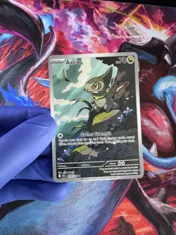 Pokemon Axew 145/086 SV Black Bolt Illustration Rare Holo NM - Free Shipping - Image 3