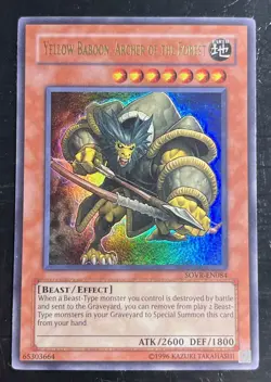 Yellow Baboon, Archer of the Forest SOVR-EN084 Stardust Overdrive Unlimited LP - Image 1