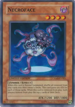 Necroface - CRMS-ENSE1 - Super Rare - Limited Edition - Lightly Played - Image 1