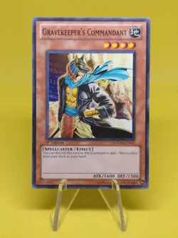 Yugioh - Gravekeeper's Commandant (SDMA-EN017) - Common 1st Edition - Image 1