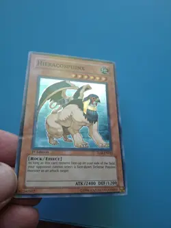 Yugioh - Hierracosphinx Super Rare 1st Edition TLM-EN012 MP - Image 1