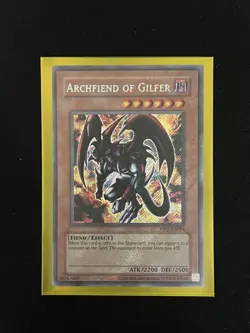Yu-Gi-Oh! Archfiend Of Gilfer 2020 Secret Rare RP02-EN094 + Bonus Card! 🔥 - Image 2