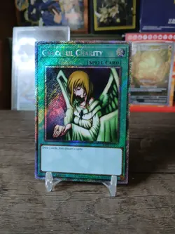 Graceful Charity Platinum Secret Rare RA03-EN116 Yugioh NM - Image 1