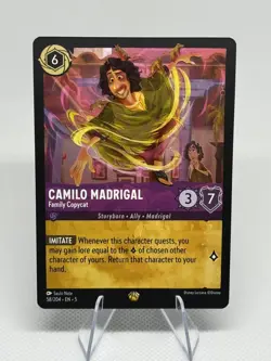 Camilo Madrigal Family Copycat Legendary 58/204 Disney Lorcana Shimmering Skies - Image 1