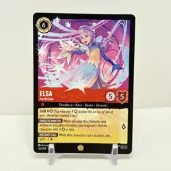 Disney Lorcana Winterspell Elsa Ice Artisan Regular 123/204 NM - Image 1