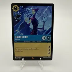 1x Maleficent - Uninvited - 151/204 - Rare - Cold Foil Nm - Disney Lorcana - Image 1