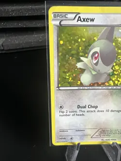 Pokemon TCG Axew McDonald's Promos Holo Card 12/12 McDonald's Promo - Image 2